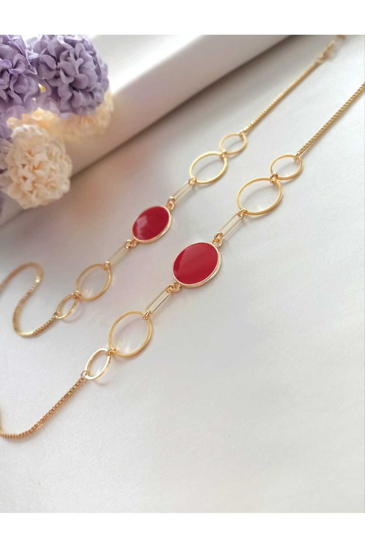 ZeZe Tasarım Handmade By Hülya-Glasses Chain 2
