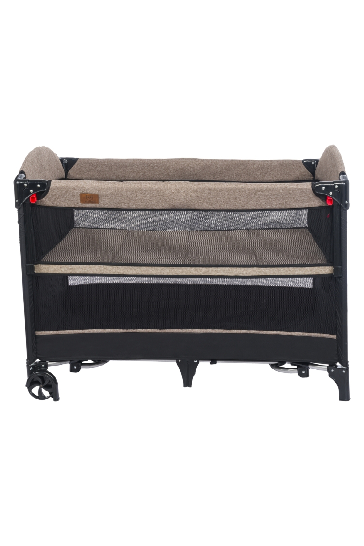 Mamma Ultimate Anne Yanı Organizerli Dönenceli Park Yatak Beşik 70 x 110 cm. fotoğrafı 7 (önizleme)