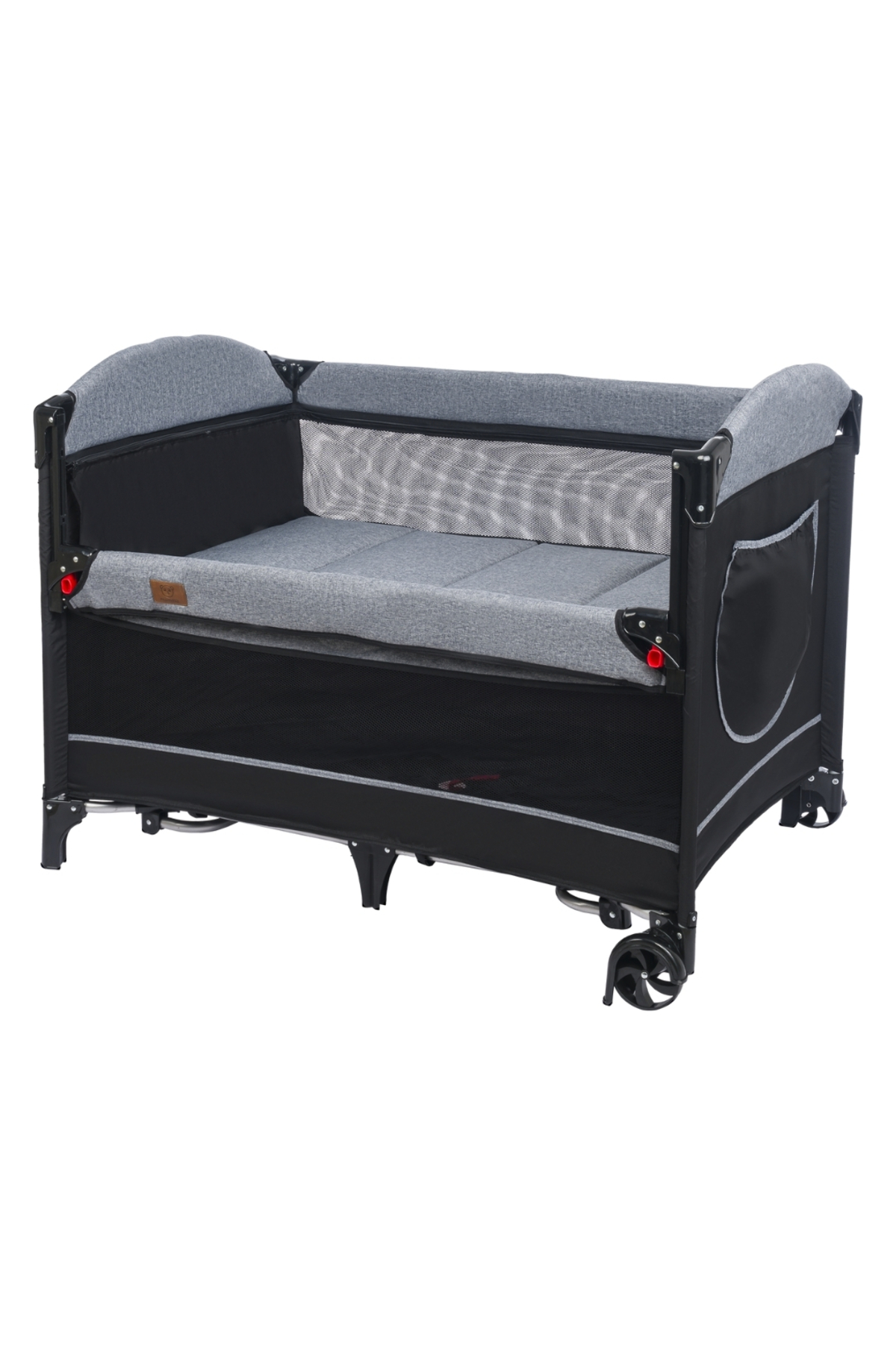 Mamma Ultimate Anne Yanı Organizerli Dönenceli Park Yatak Beşik 70 x 110 cm. fotoğrafı 2 (önizleme)