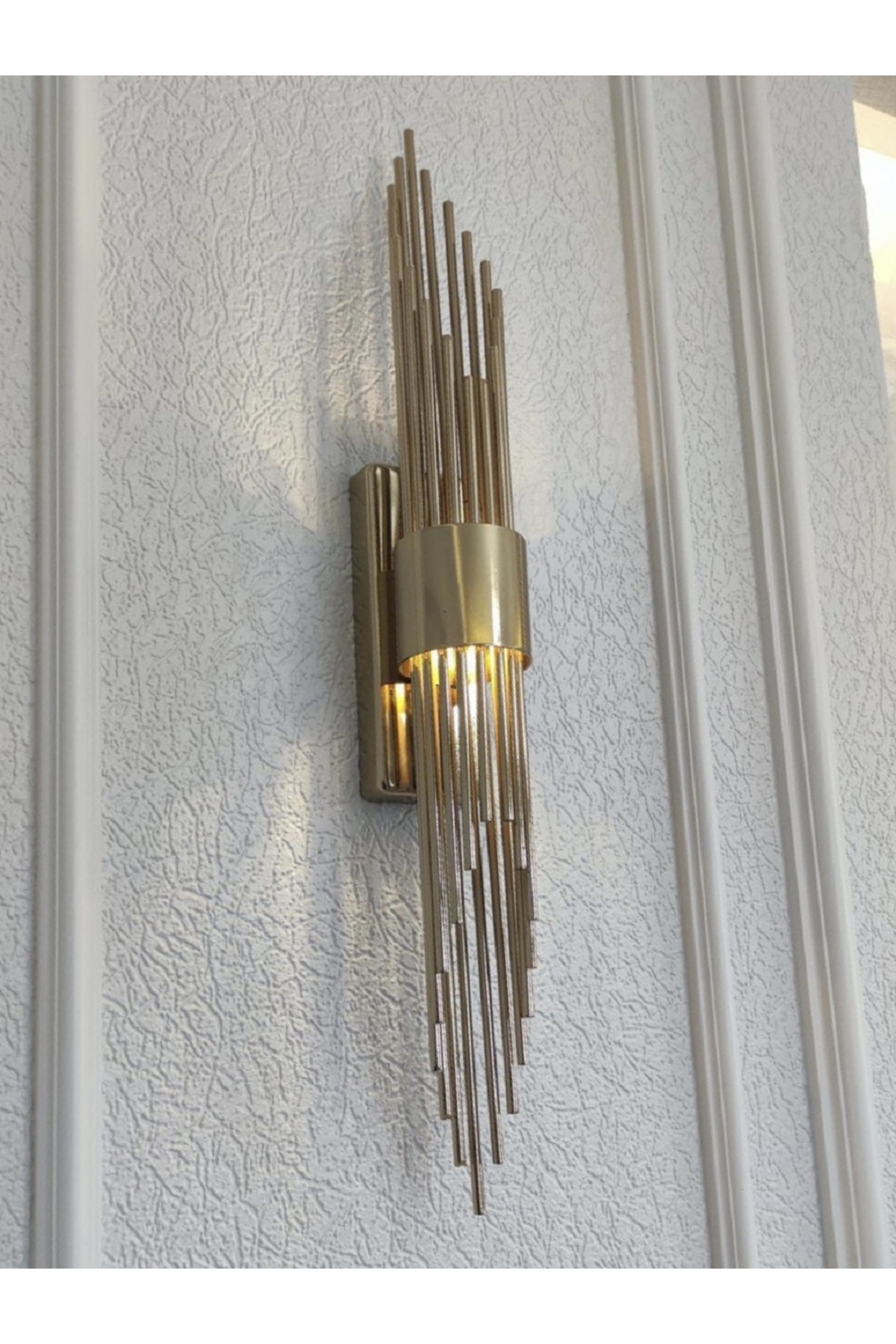 Semco PİLLİ DUVAR APLİK (ALTIN RENK KAPLAMALI) SEMCO LED AYDINLATMA ...