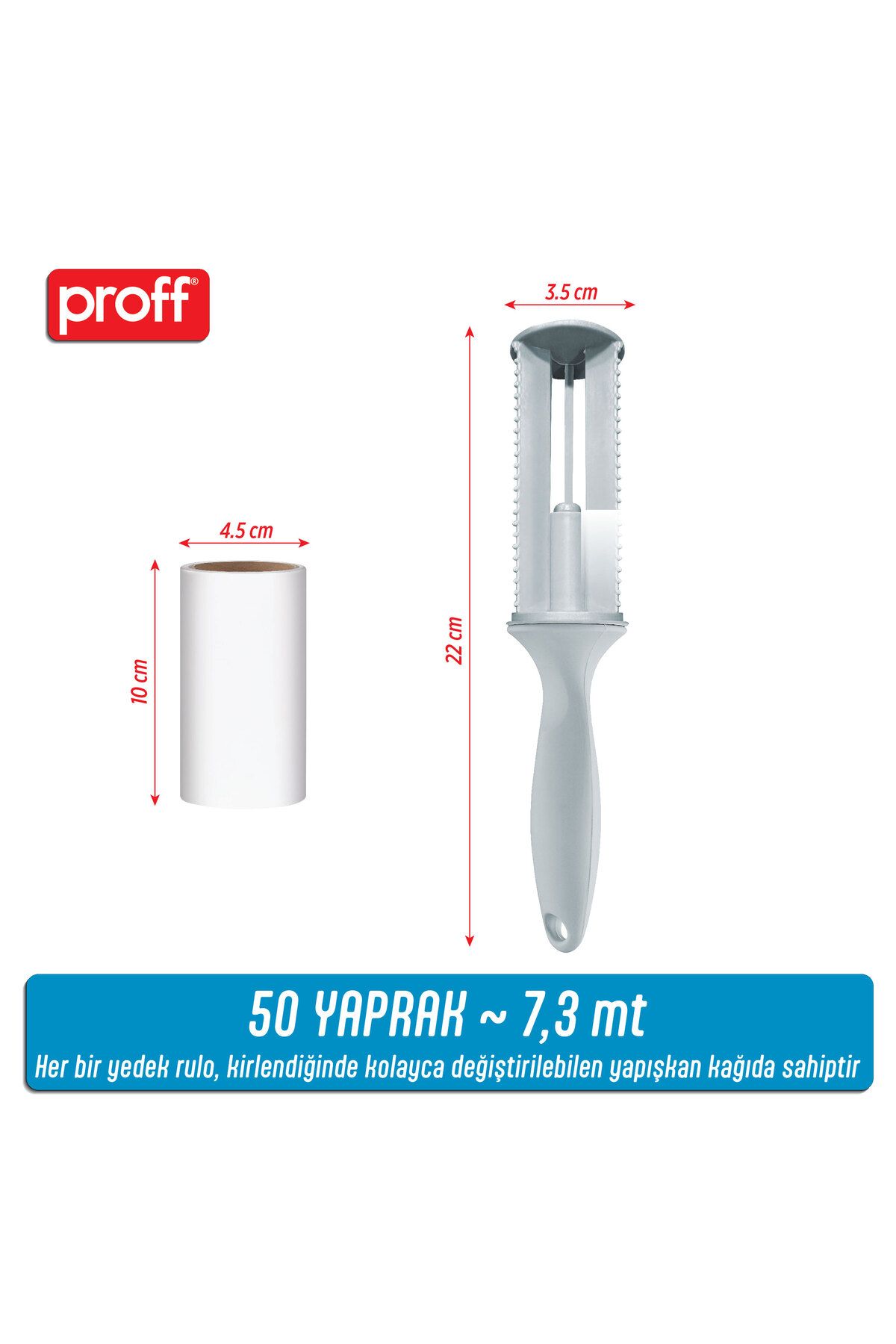 Proff-جهاز تجميع الوبر 12 قطعة بديلة (12 × 50 = 600 ورقة) 2
