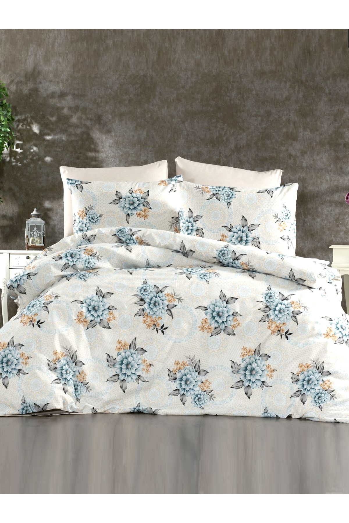 CAQQA-Dora Double Duvet Cover Set with Elastic Sheets 2
