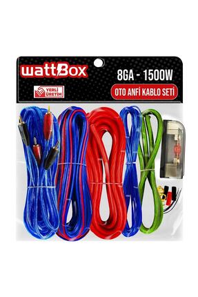 AGUILAS Oto Anfi Kablo Seti 8ga 1500w