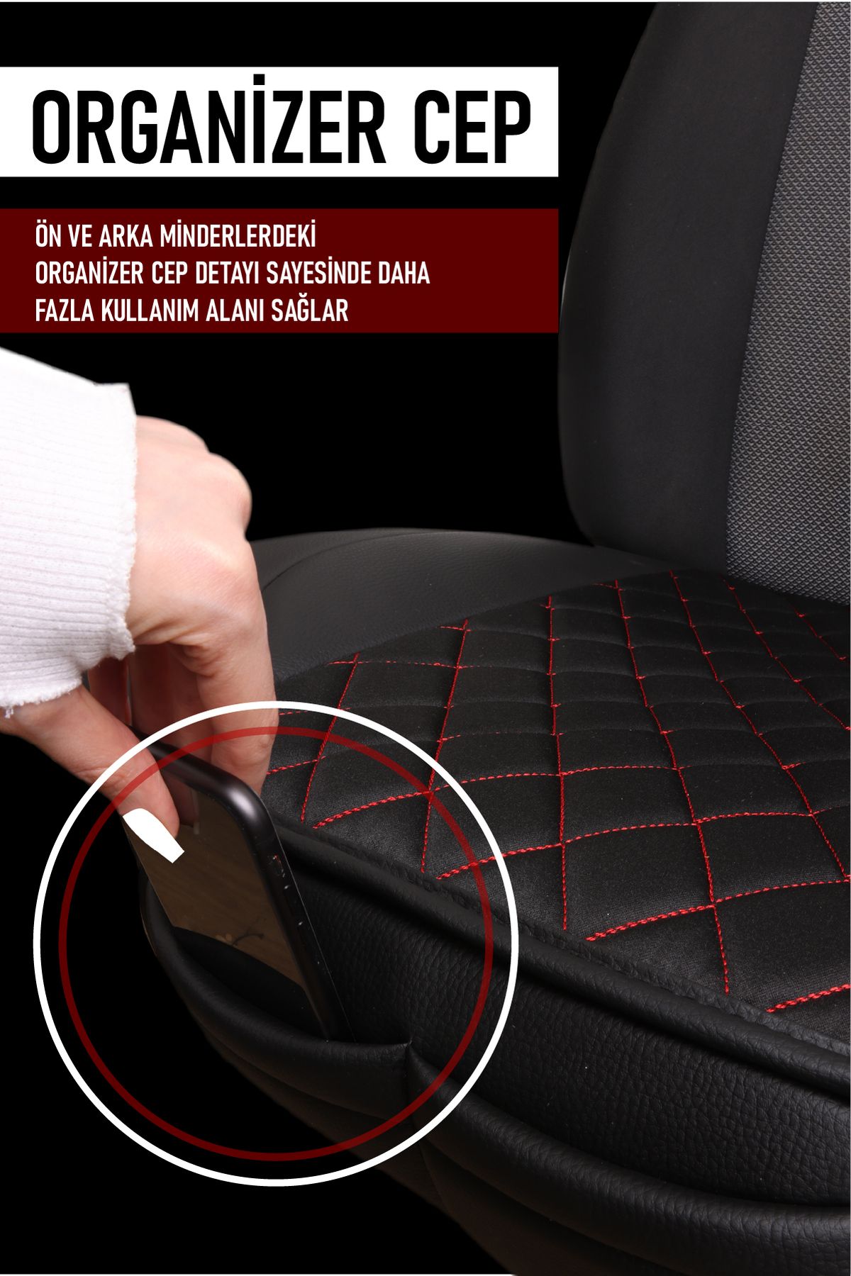 stiloto CHERY ALIA COMPATIBLE LEATHER SUPPORTED SWEAT PROOF CAR