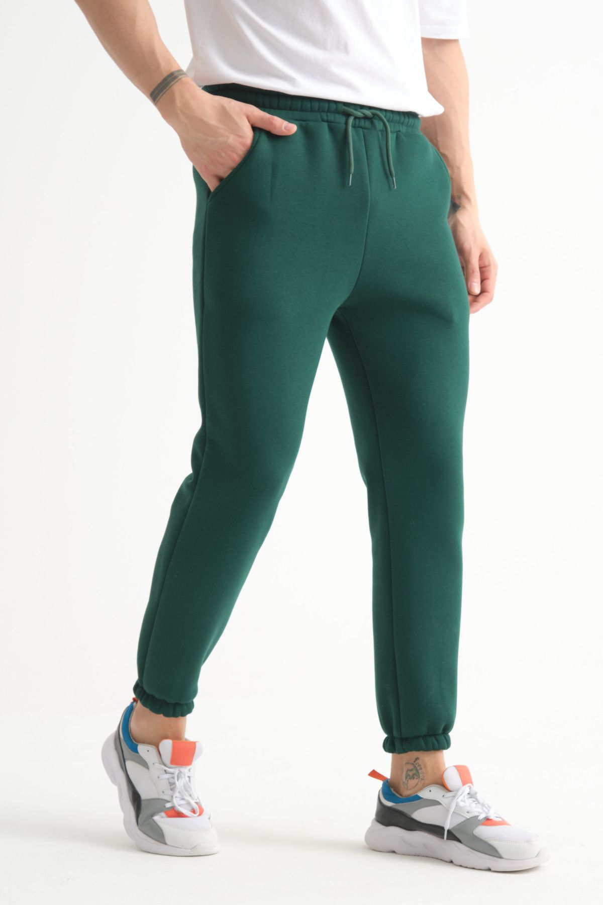 Forest green store sweatpants mens