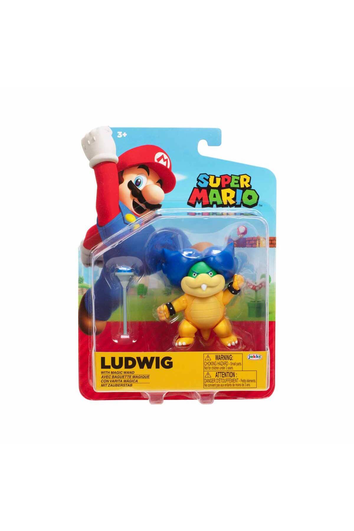 MARIOさん専用 Jakks Pacific Nintendo Super Mario Figür - Ludwig with magic wand