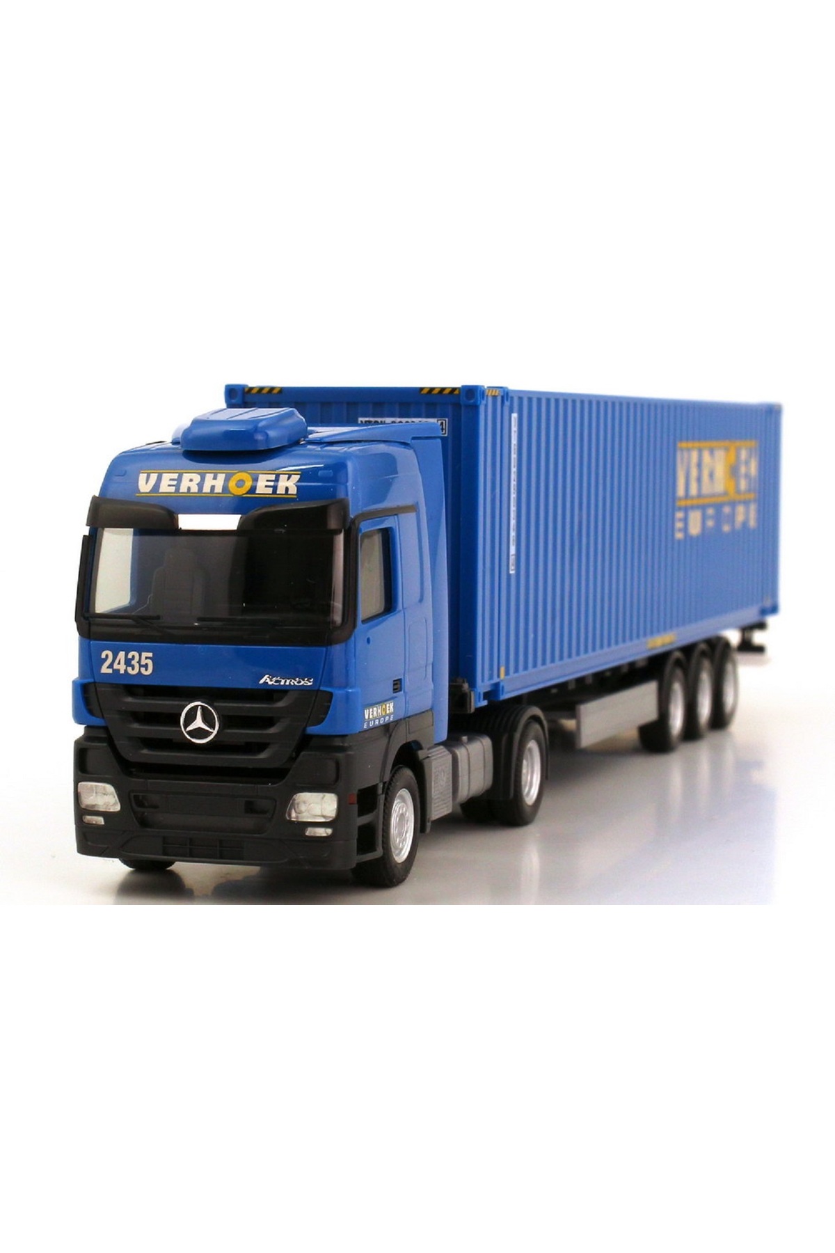HERPA Mercedes-Benz Actros citerne + remorque citerne 2 essieux Kroll