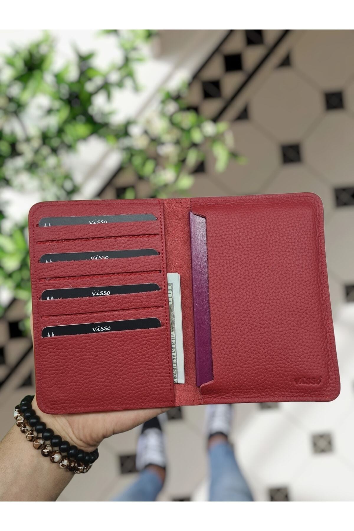 کیف پول مردانه قهوه ای VİSSO | 911 اورجینال - تصویر 6