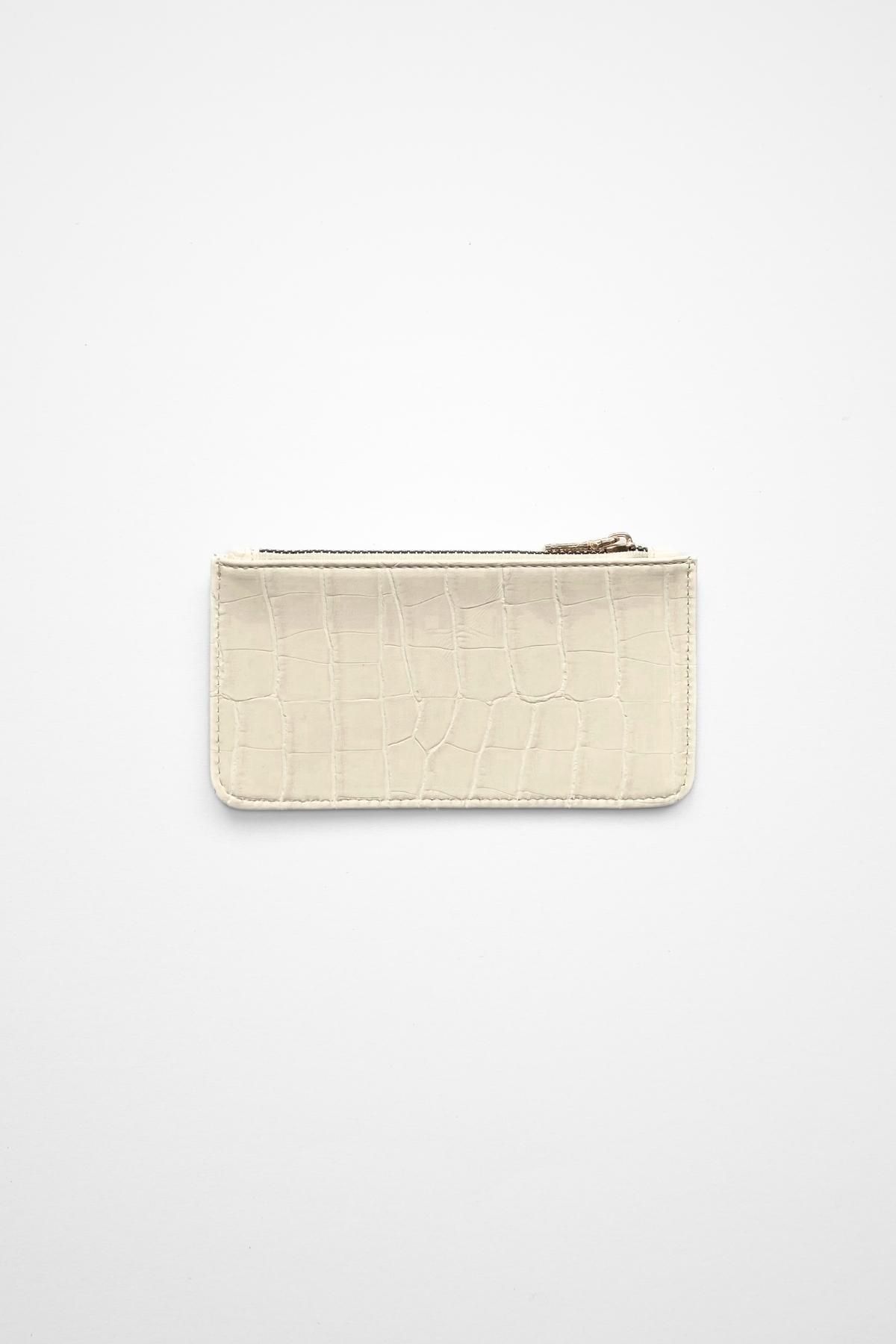 Yuka Atelier-Nomu Card Holder Detailed Faux Leather Wallet 2
