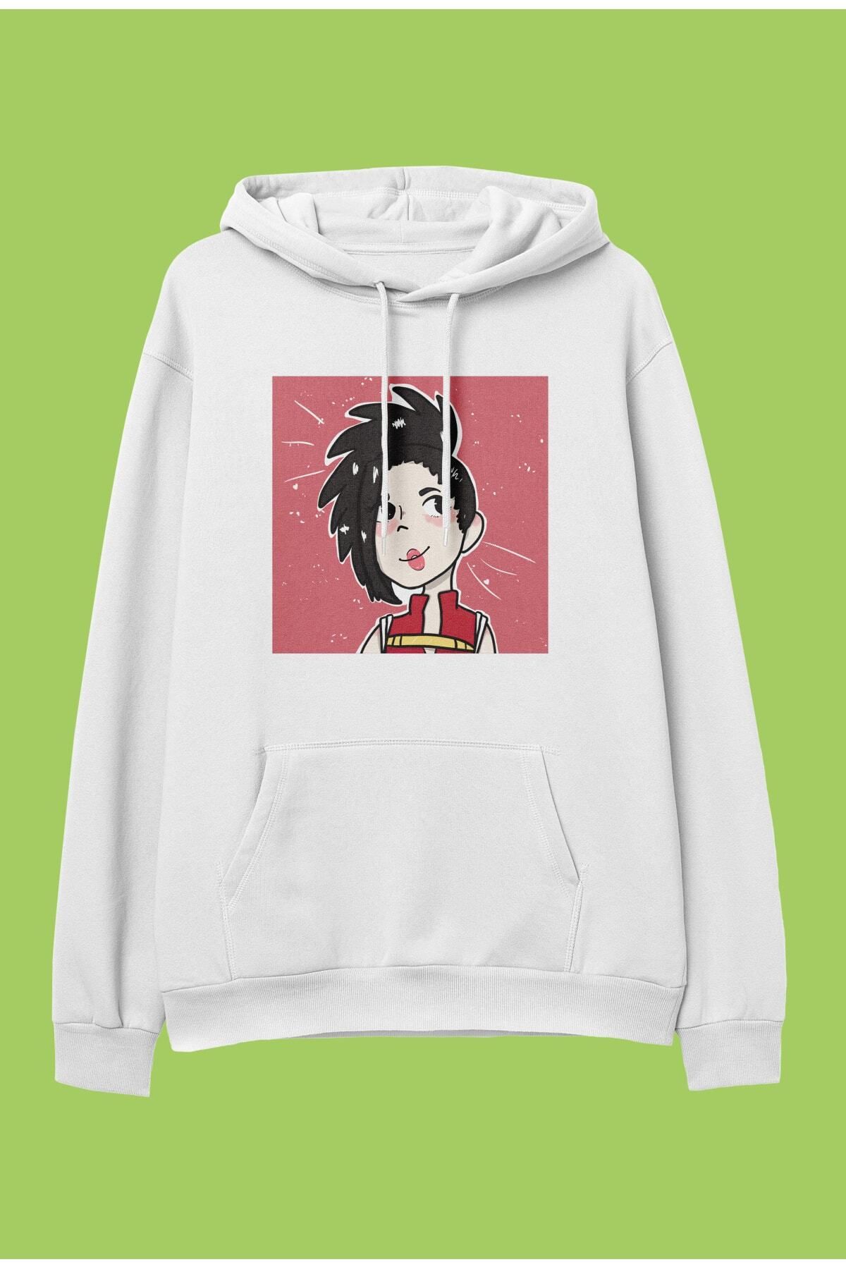 Momo yaoyorozu hoodie hotsell