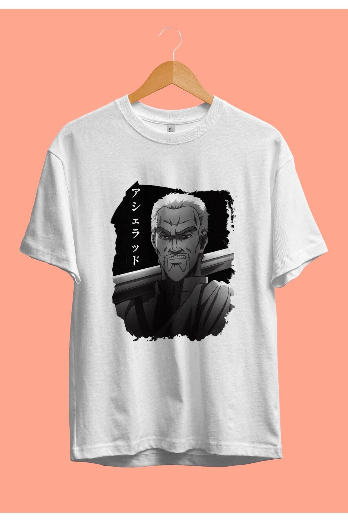 FULL TOLERANCE-Oversize Vinland Saga King Arthur Special Design Anime T-Shirt 1