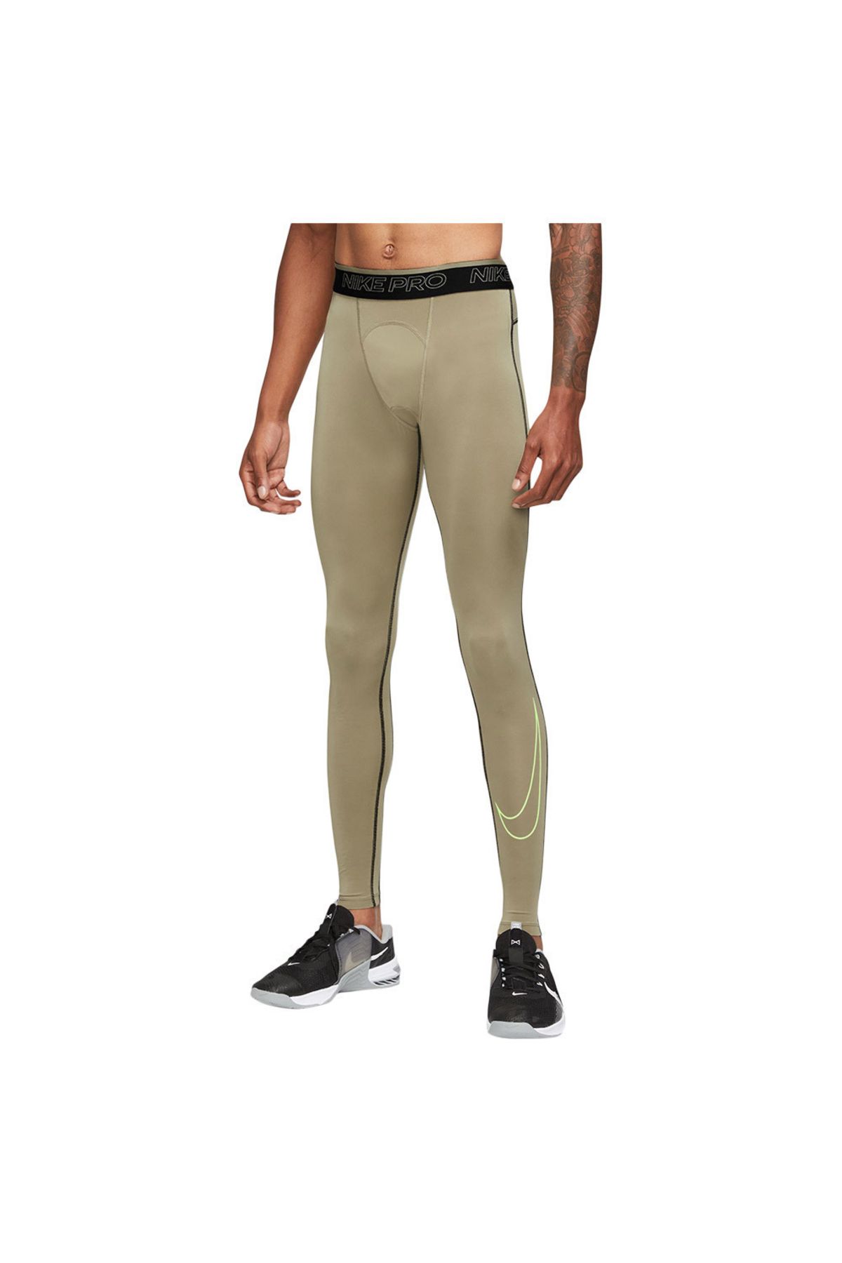 Yellow outlet nike tights
