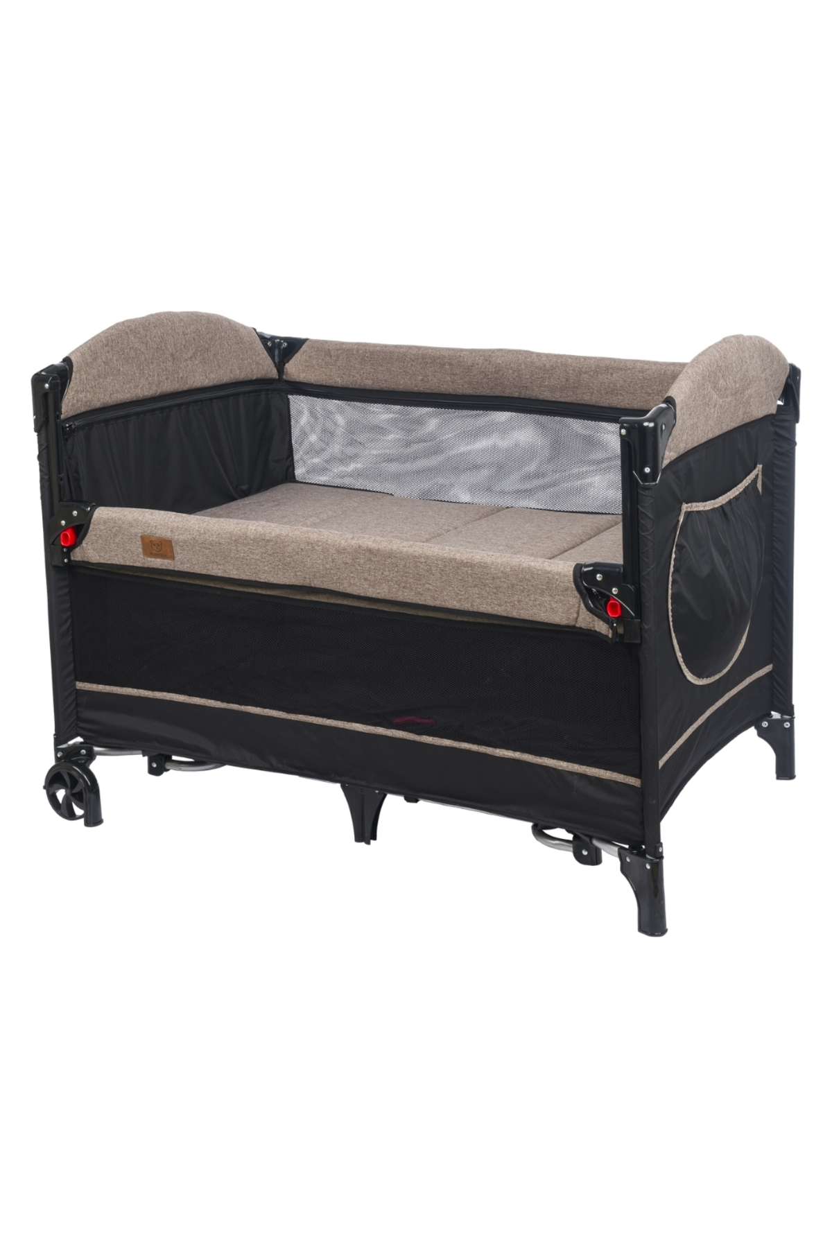 Mamma Ultimate Anne Yanı Organizerli Dönenceli Park Yatak Beşik 70 x 110 cm. fotoğrafı 2 (önizleme)