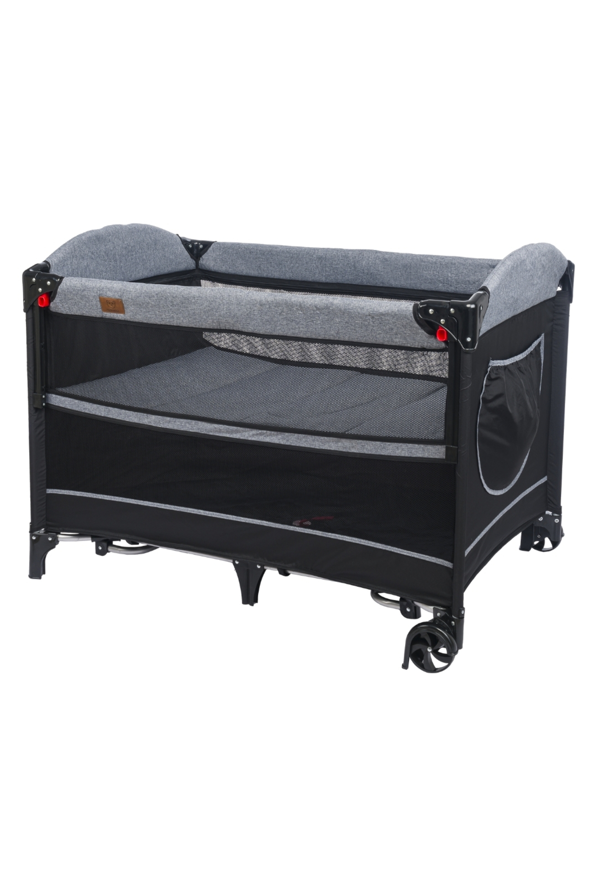 Mamma Ultimate Anne Yanı Organizerli Dönenceli Park Yatak Beşik 70 x 110 cm. fotoğrafı 3 (önizleme)