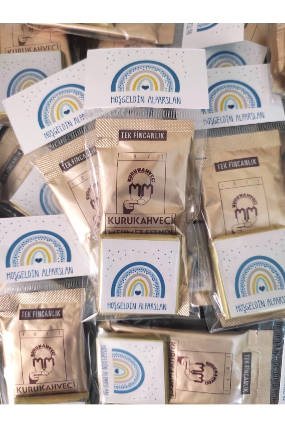 ouzhanya hediyelik Yenidoğan hediyesi baby shower ve doğum günü hediyesi kahve çikolata ( 25 Adet ) fotoğrafı 2 (önizleme)