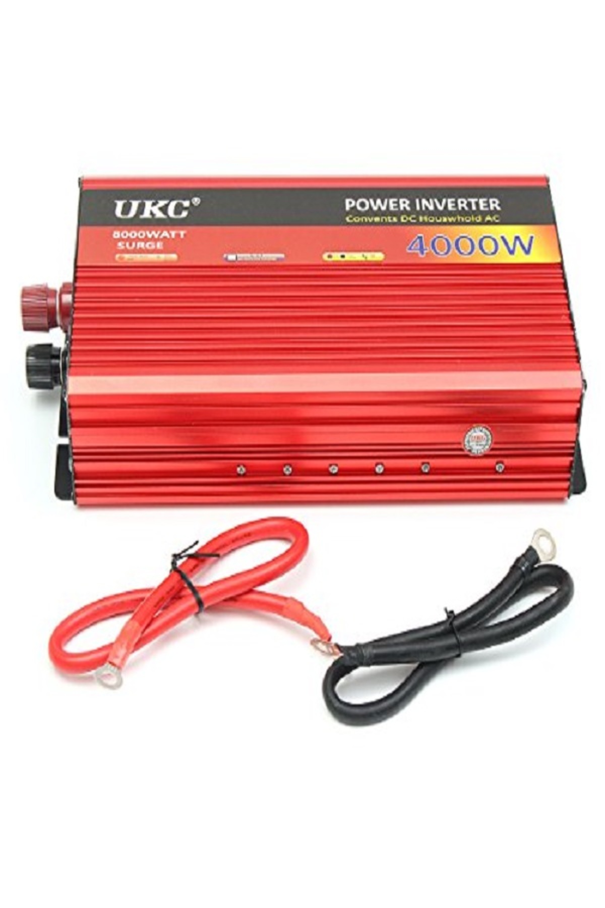 UKC 4000W Inverter Dönüştürücü DC 24V-AC 230 V 50 Hz Tam Koruma Ac Güç ...