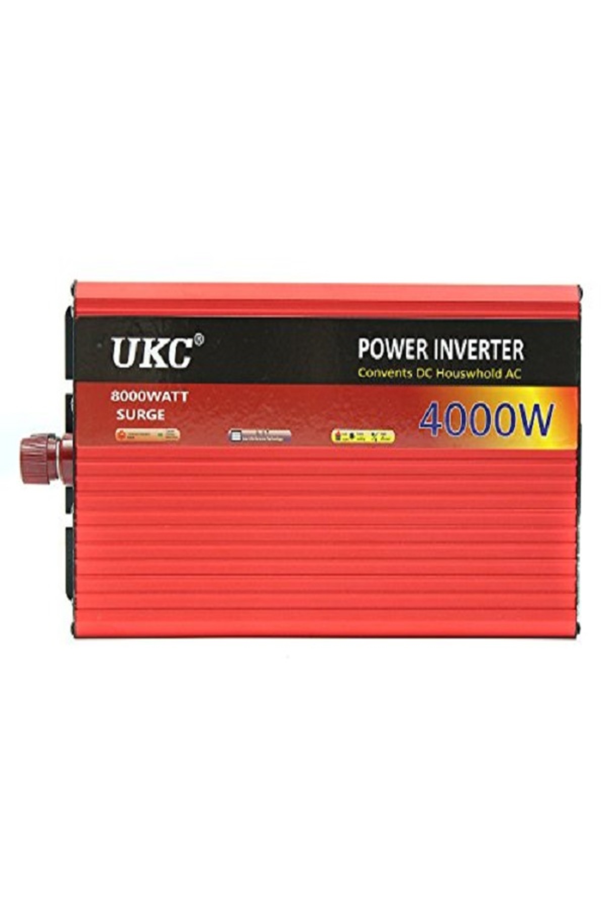 UKC 4000W Inverter Dönüştürücü DC 24V-AC 230 V 50 Hz Tam Koruma Ac Güç ...