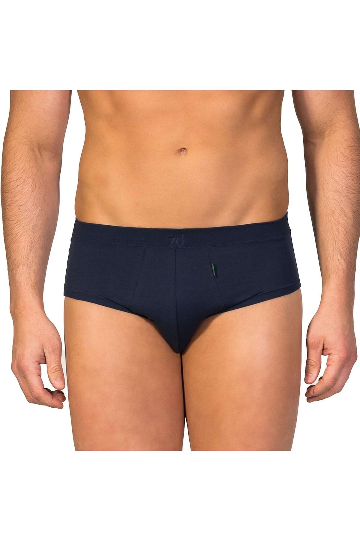 ZD Zero Defects-Herren Slip - "Mini", ägyptische Baumwolle, anatomisches Design, Unterhose, 2