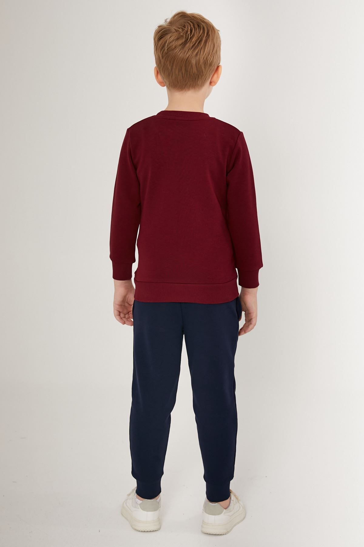 کت و شلوار پسرانه پولو ASSN 4-15 ساله ما - Claret Red U.S. Polo Assn.