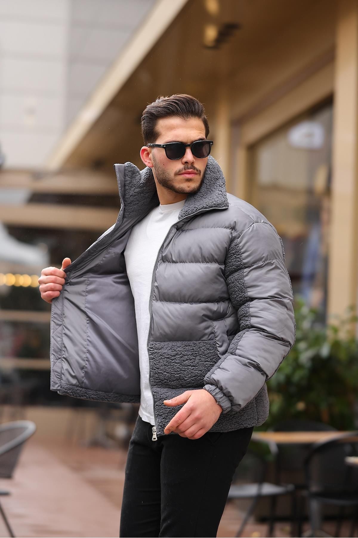 Gray store winter jacket