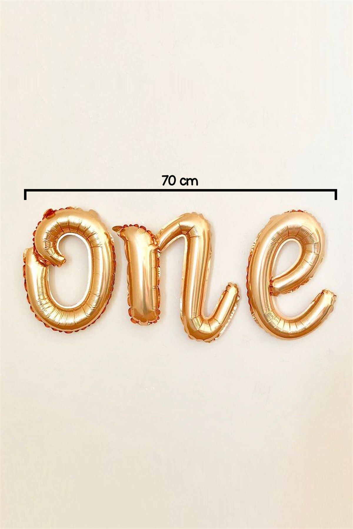 Gold one balloon clearance
