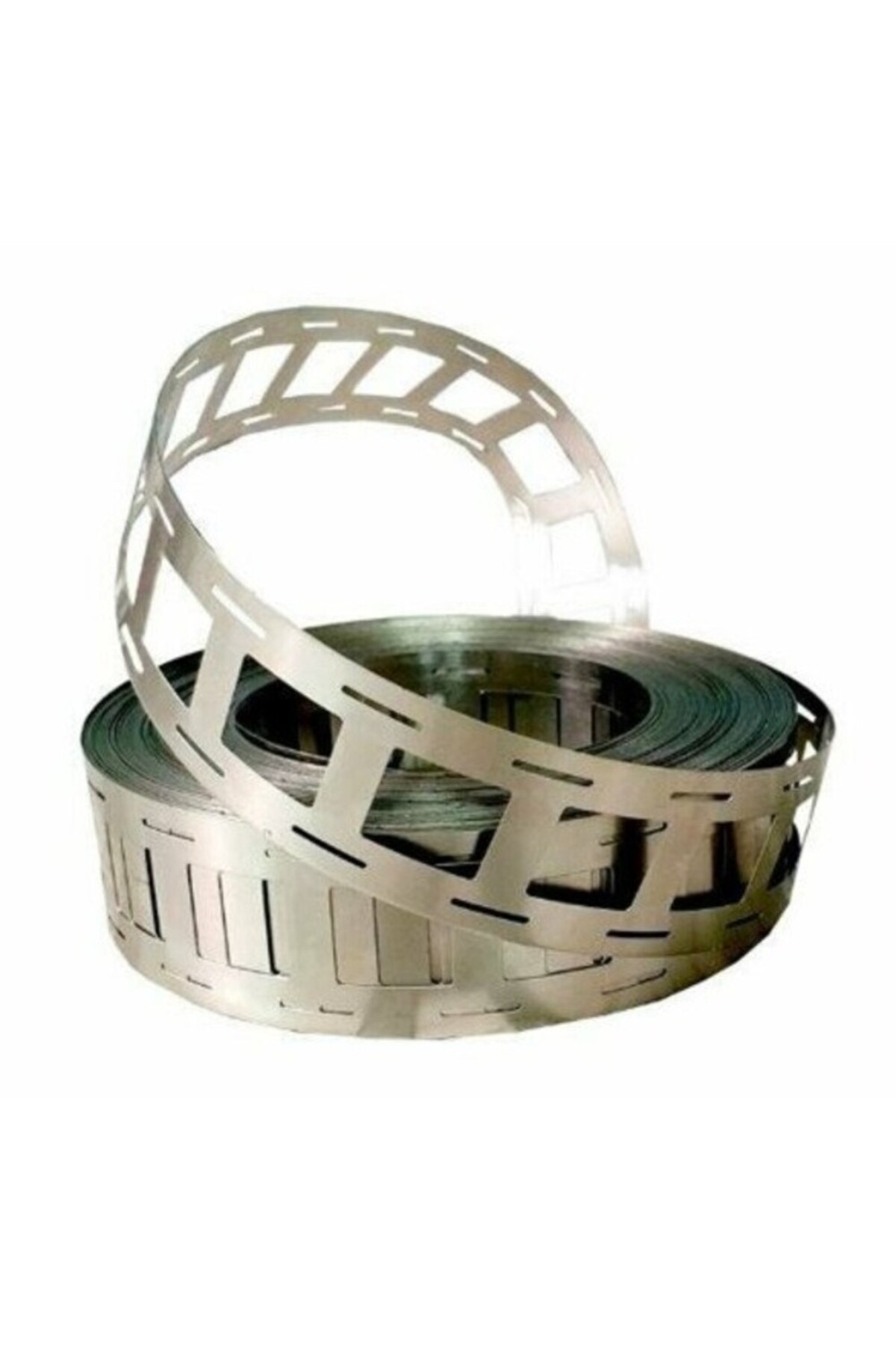 Fusion Tech 2P Nikel Kaplama 18650 Pil Punto Şerit (5 METRE) (27x20.2x0.15mm) Braketli Paketlere Uygun