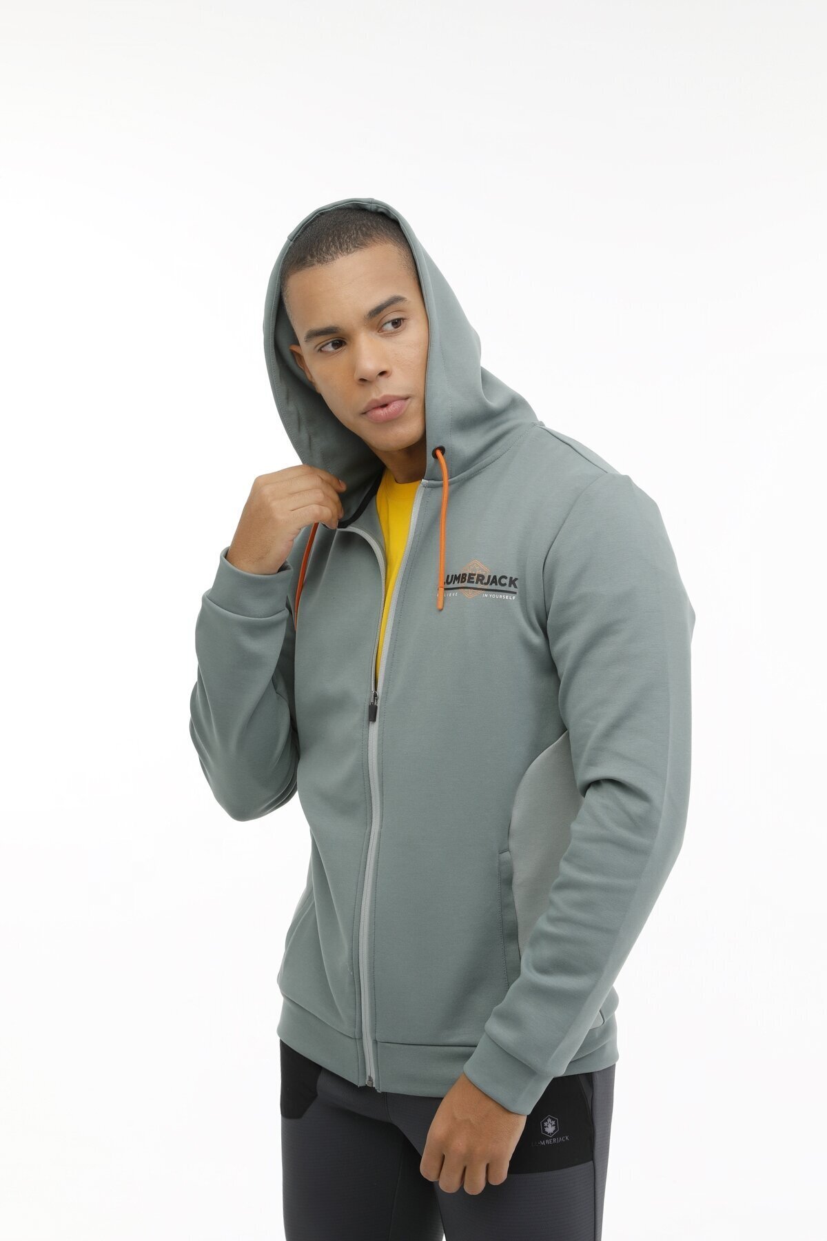 شلوار گرمکن مردانه سبز لامبرجک | ML MADRID-C 18TY604 3PR اورجینال - تصویر 5