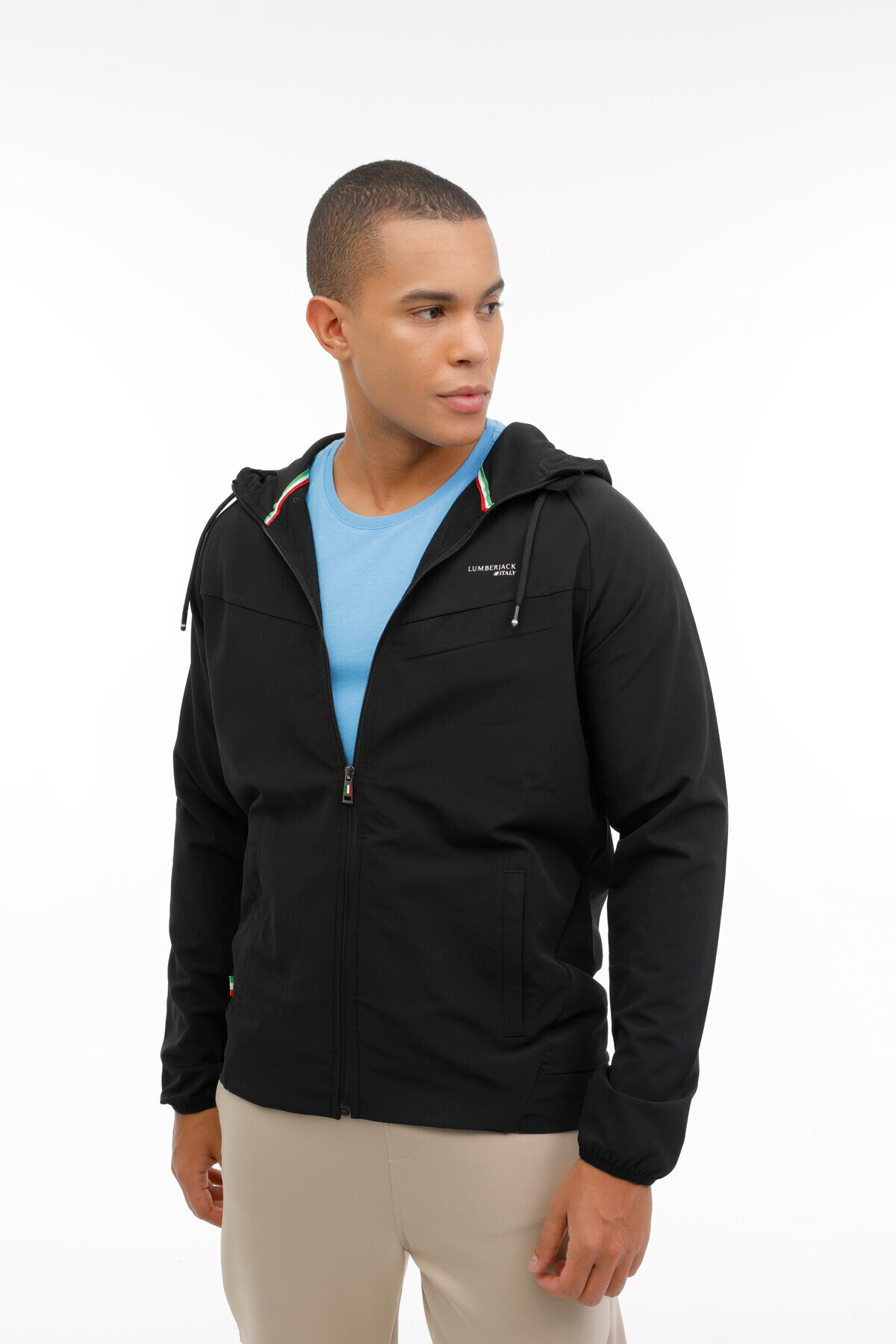 شلوار گرمکن مردانه مشکی لامبرجک | ML WODER 18WDR01 3PR اورجینال - تصویر 5