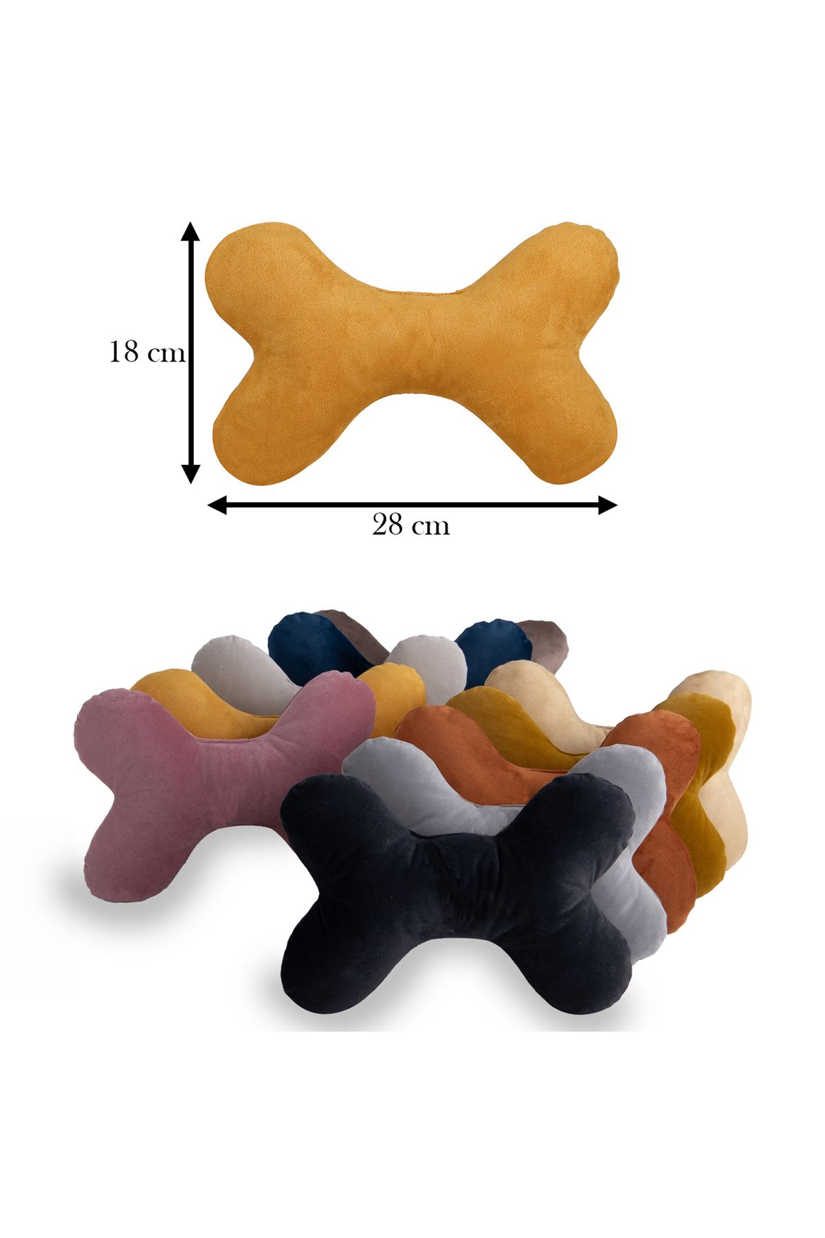 Bone shaped deals neck pillow