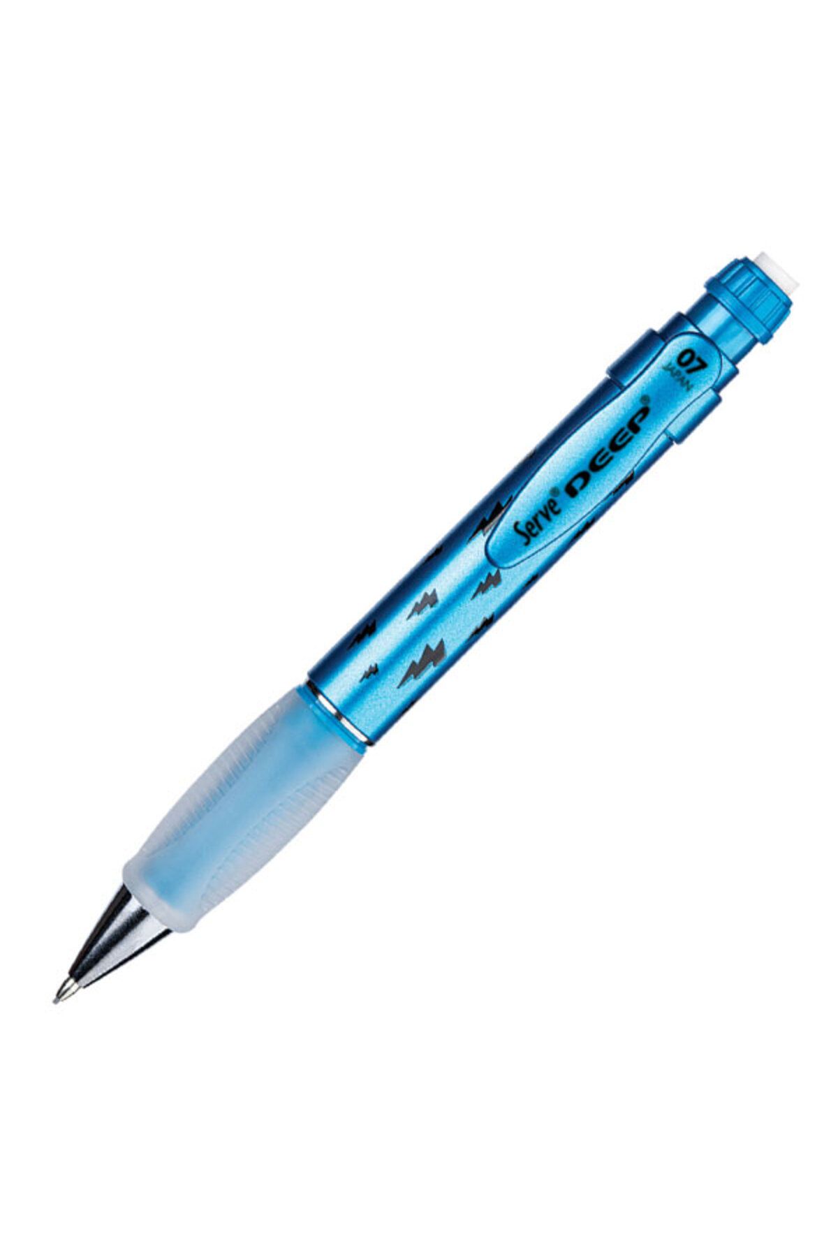 Serve-Deep Mechanical Pencil 07 Mm Metallic Blue Sv-deep-07-dmmv 1