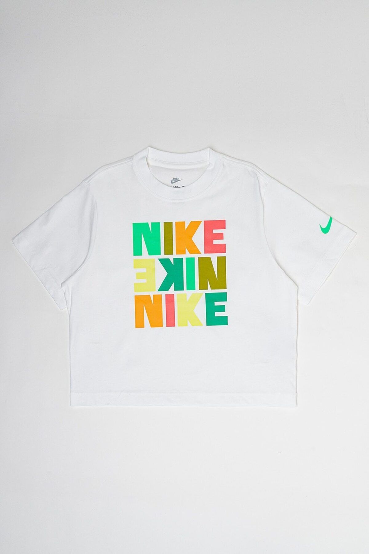 White and yellow nike shirt store