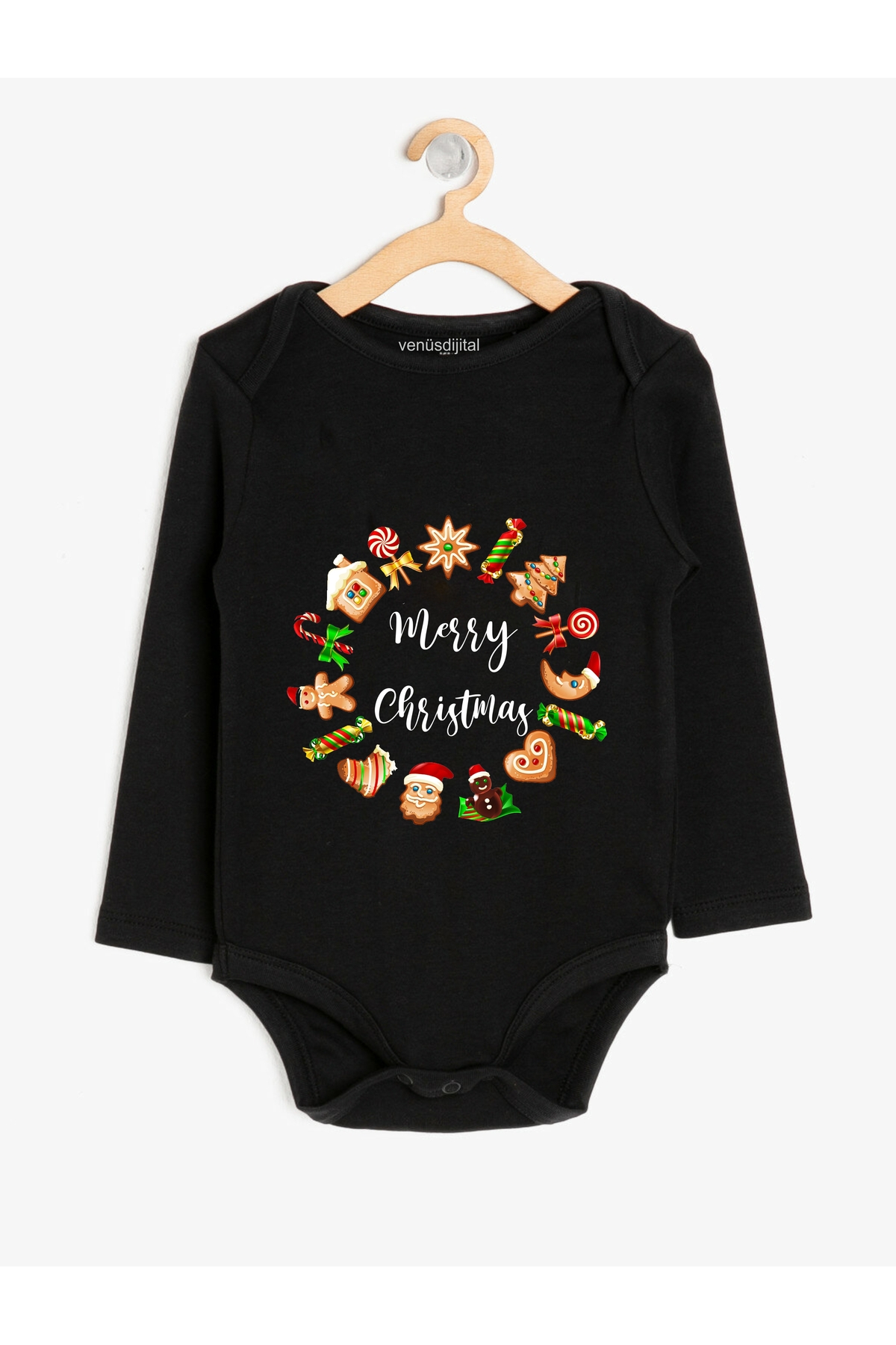  کوکی طرح کریسمس مبارک، بدن کودک زیبین