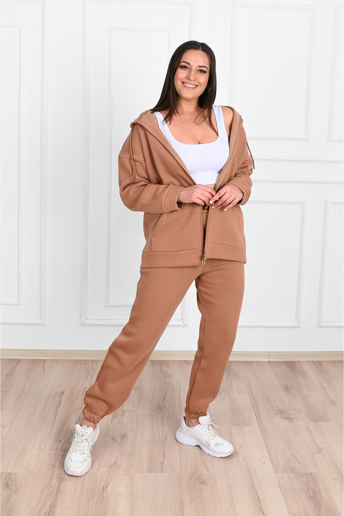 Plus size shop sweatsuit set