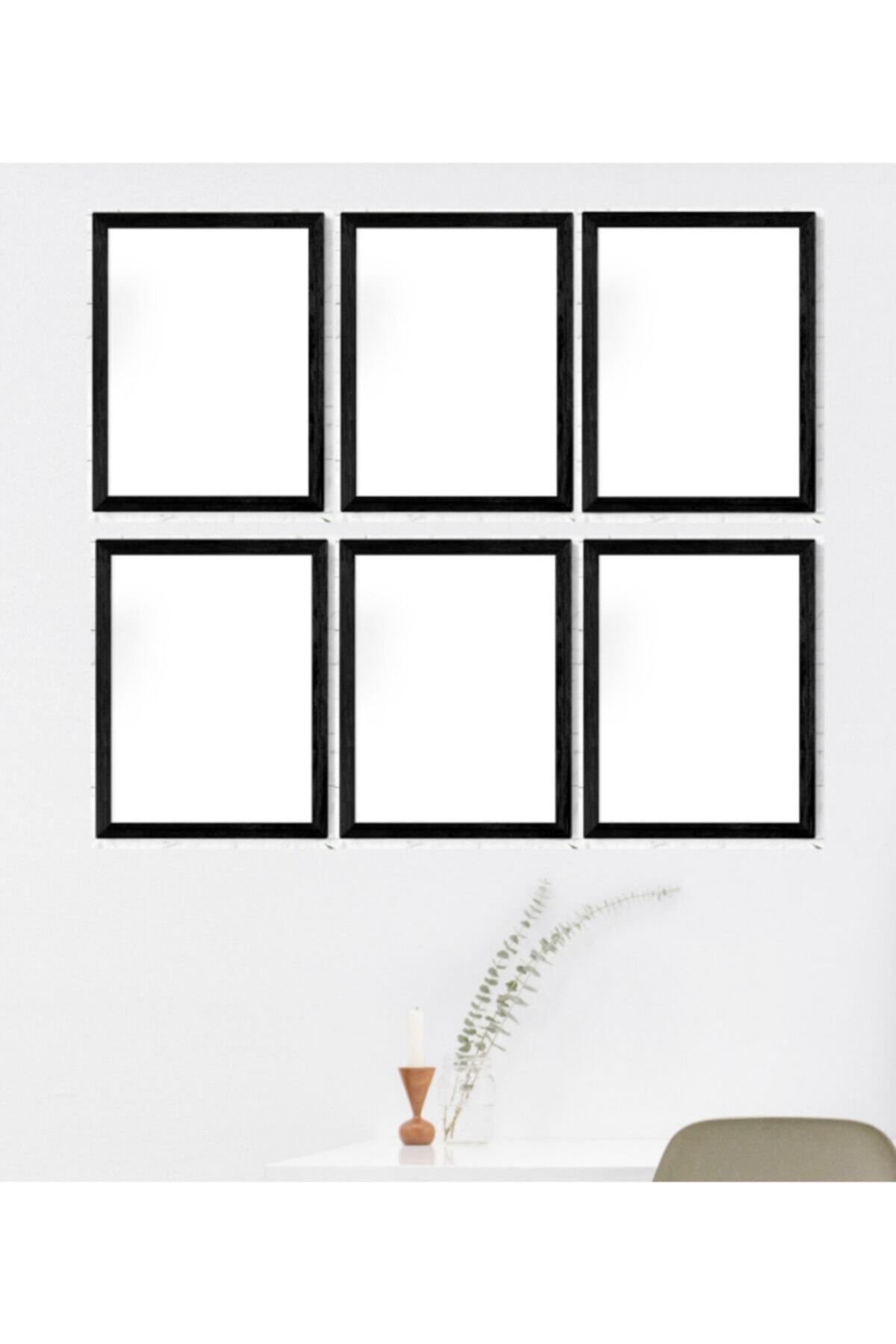 AS TİCARET-6 Pieces 21x30 Certificate Photo Frame Certificate Frame 1