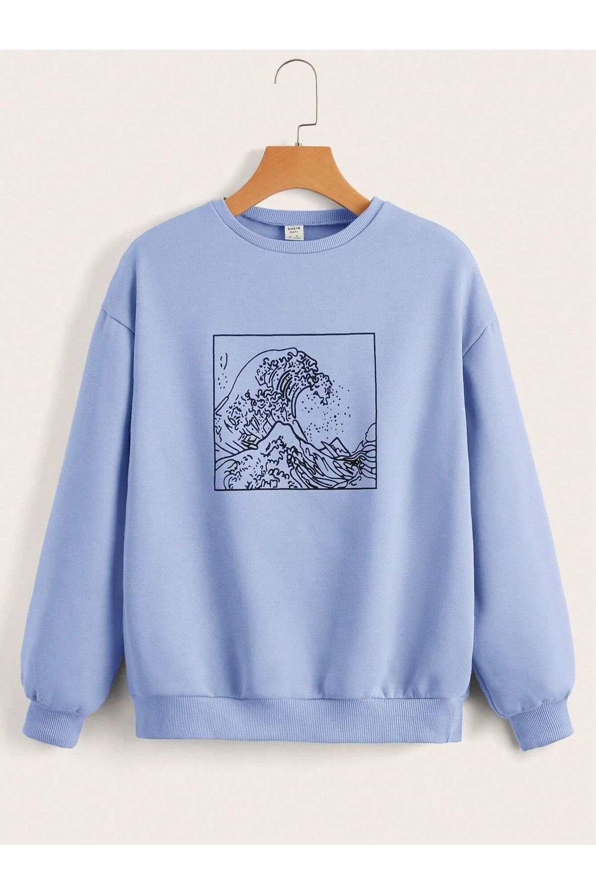 Wavy sweatshirt shop