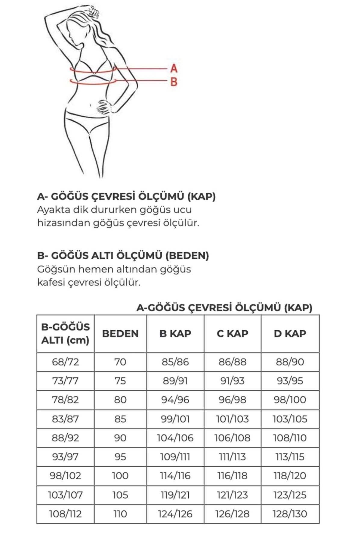 AYYILDIZ-3648 Ecru Recovery Bra 4