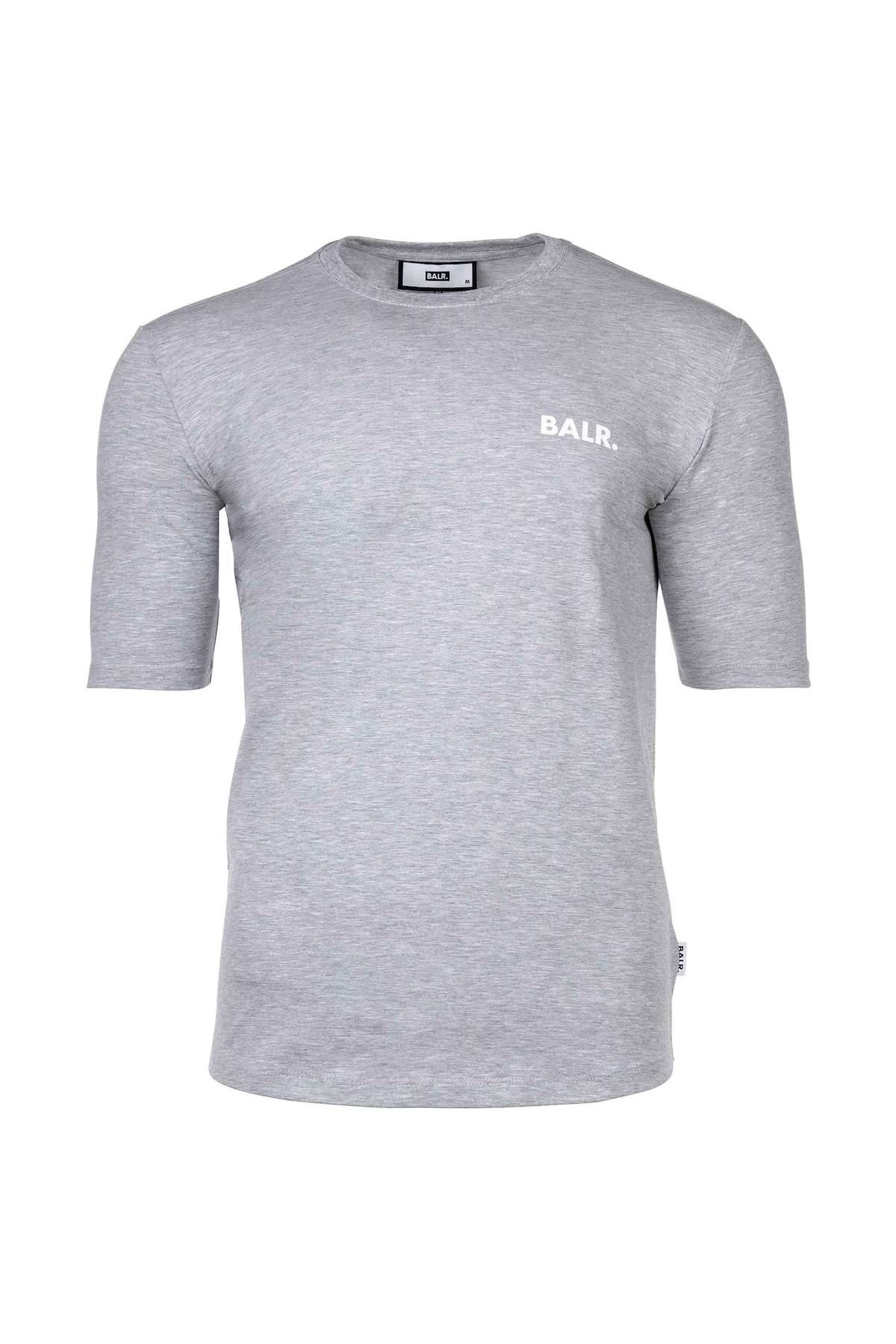 BALR Herren T Shirt Athletic Small Branded Chest T Shirt Rundhals Stretch Baumwolle Trendyol