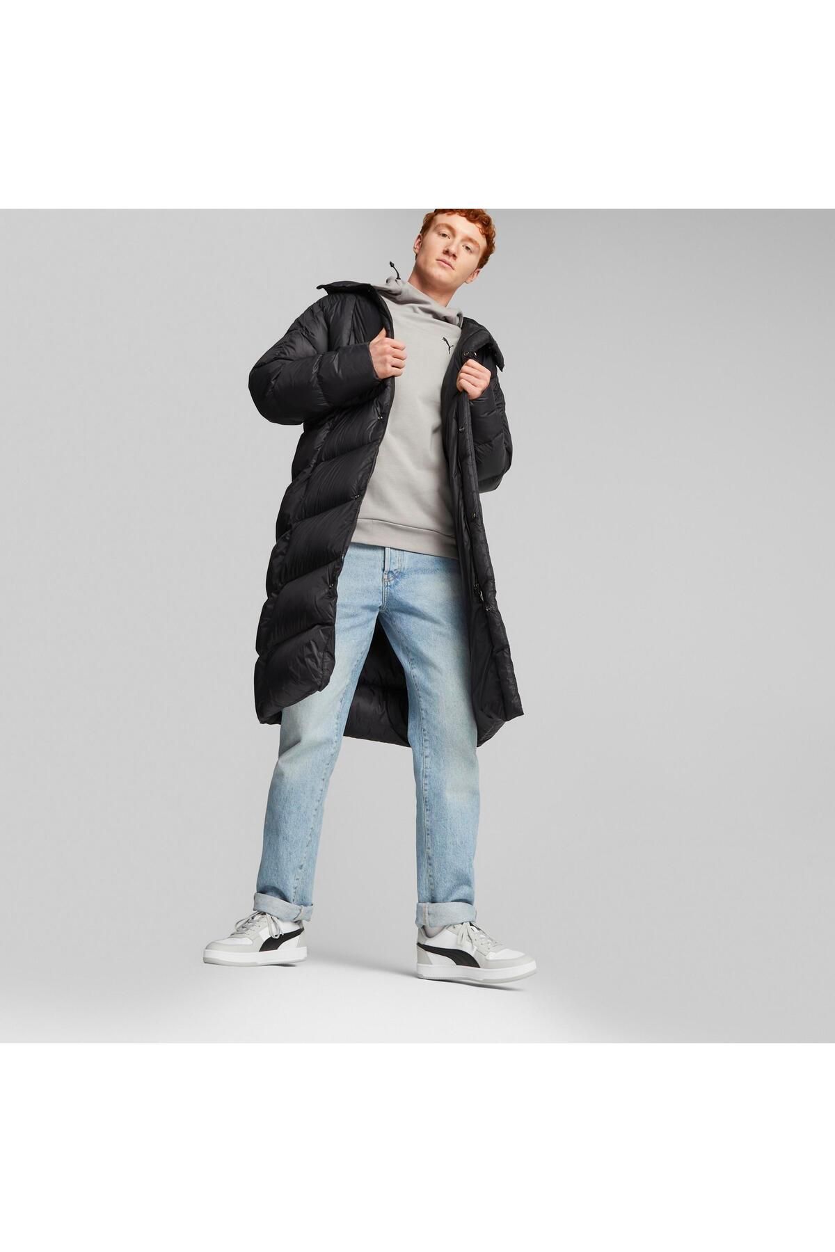 Puma Lightweight Hooded Down Coat PUMA Black Trendyol