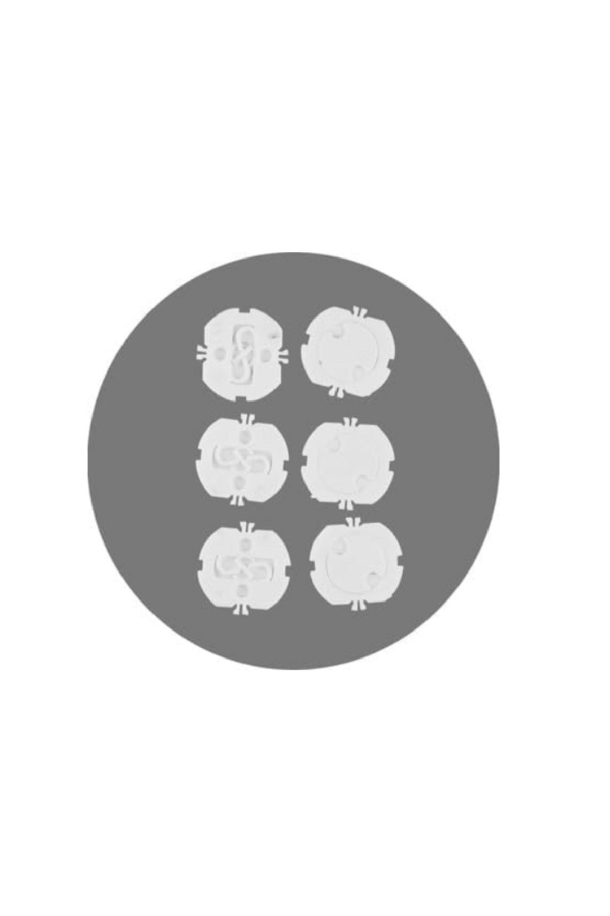 HappiestBaby 6 Adet Otomatik Priz Emniyet Koruması Açılır Kapanır Bebek Güvenlik Kapağı