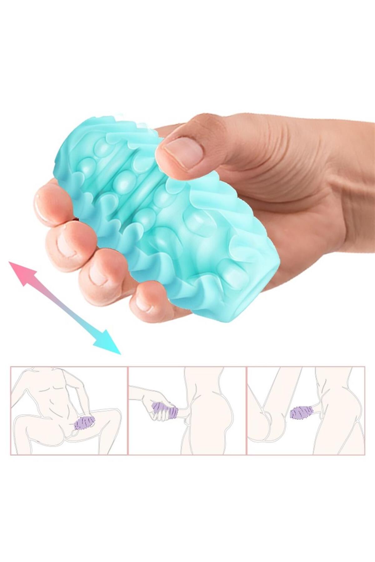 Gerçekçi Doku Realistik Penis Kılıfı & Suni Vajina Mastürbatör- Attractive 4