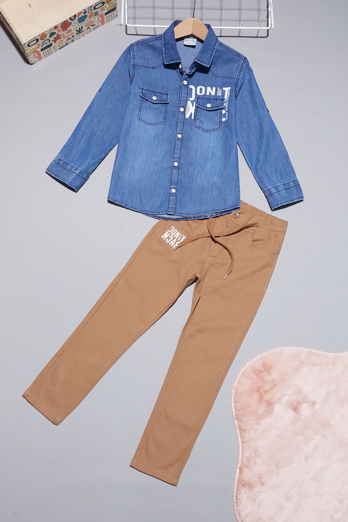 Denim shirt on sale h