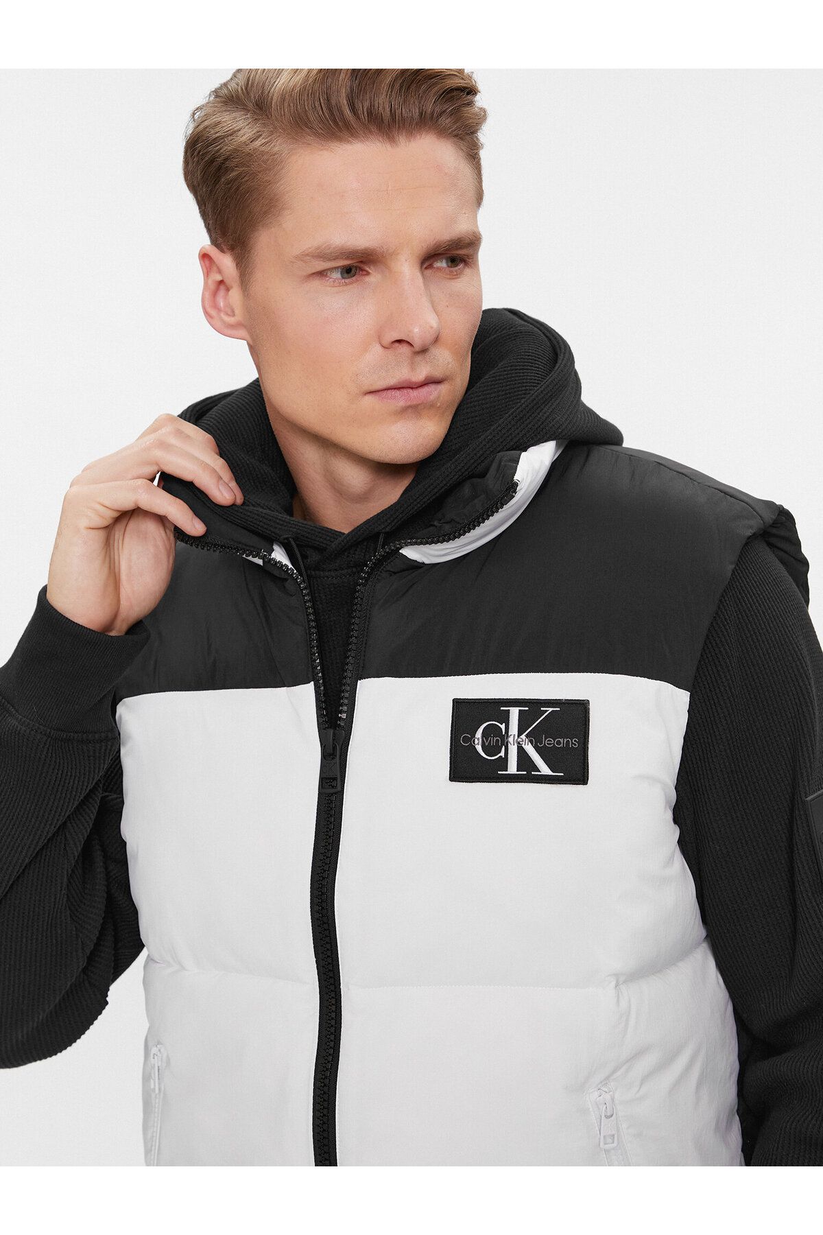 White calvin klein vest clearance