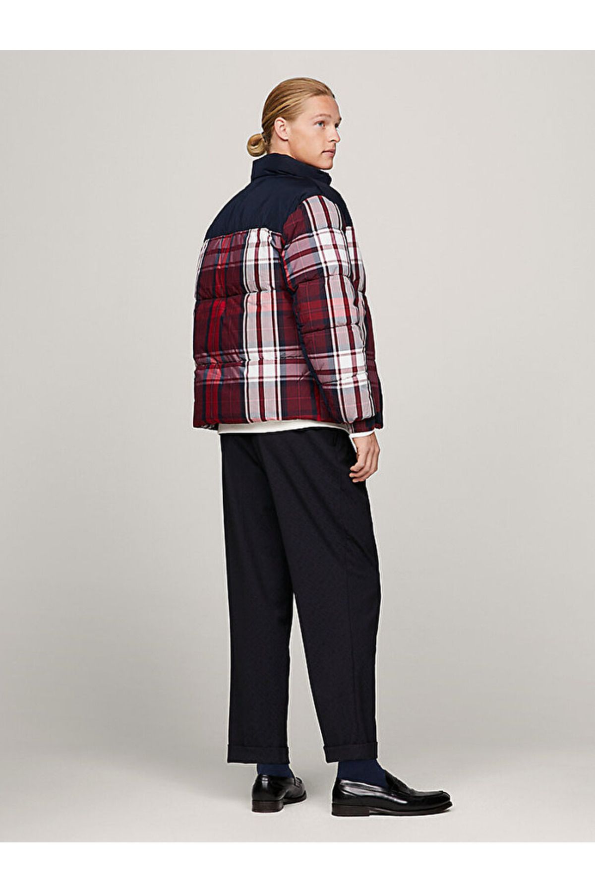 Tommy Hilfiger TH Warm Tartan Check New York Puffer Jacket Fiyat