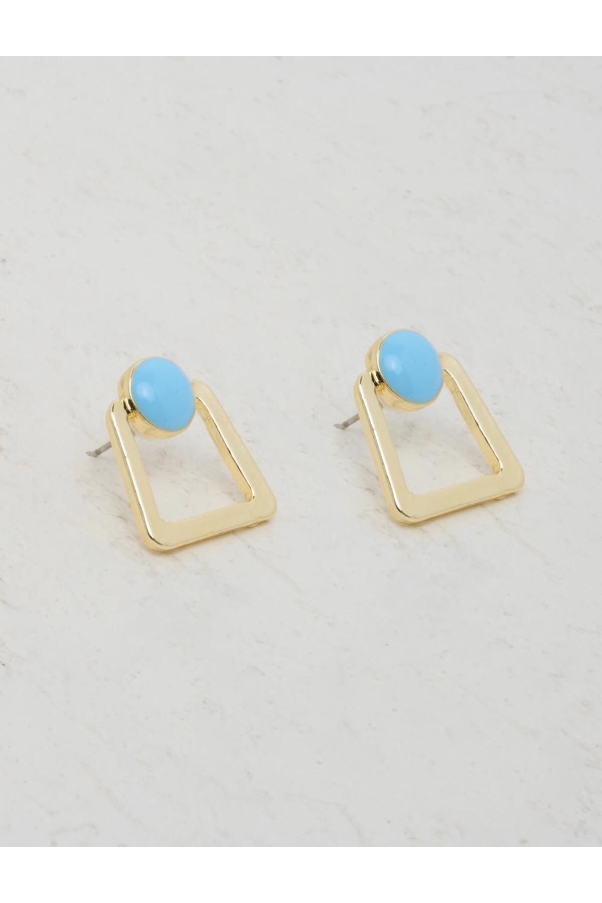 Powder on sale blue earrings