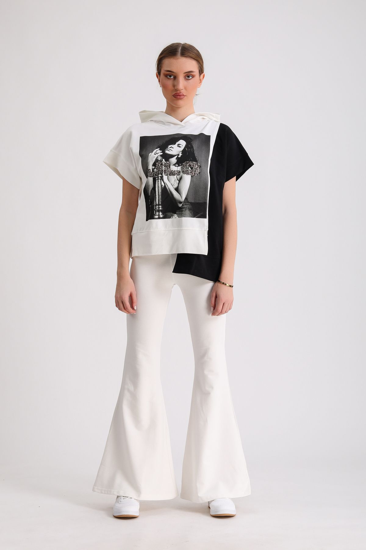 WESTBRAND-مجموعة بغطاء للرأس مطبوعة للفتيات من Allerli 1