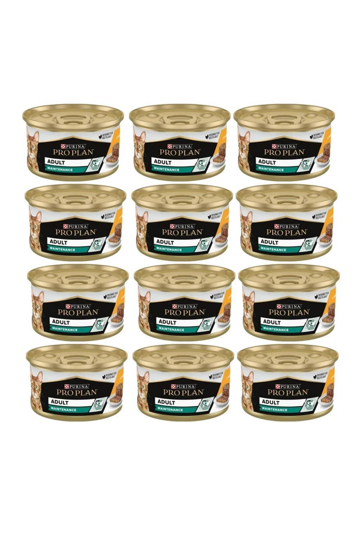 Pro Plan Tavuklu Yetişkin Kedi Konservesi 85 Gr X 12 Adet