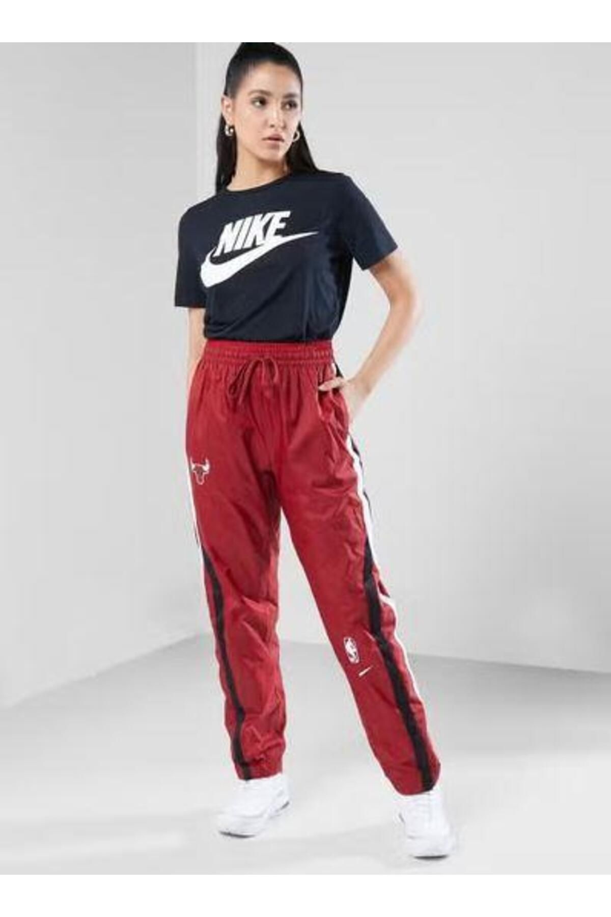 Nike Sports Sweatpants - Pink - Normal Waist - Trendyol