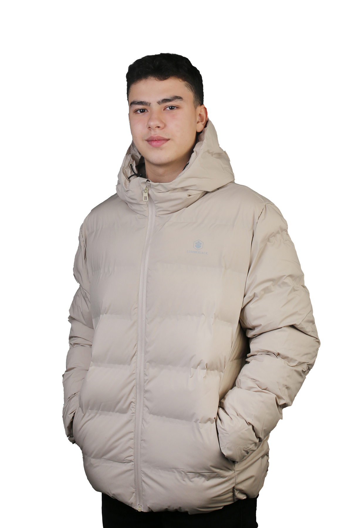 لامبرجک کاپشن مردانه 3W ML NOLAN 2SN22 3PR, کاپشن بژ