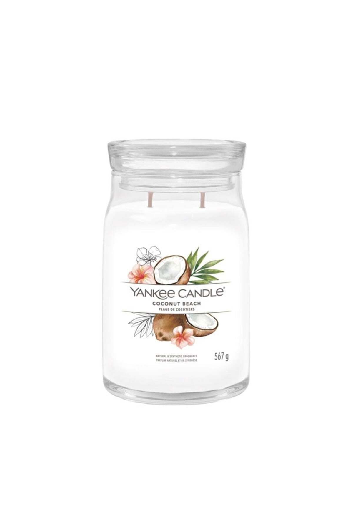 Yankee Candle 1629967E Büyük Mum Coconut Beach Fiyatı, Yorumları Trendyol