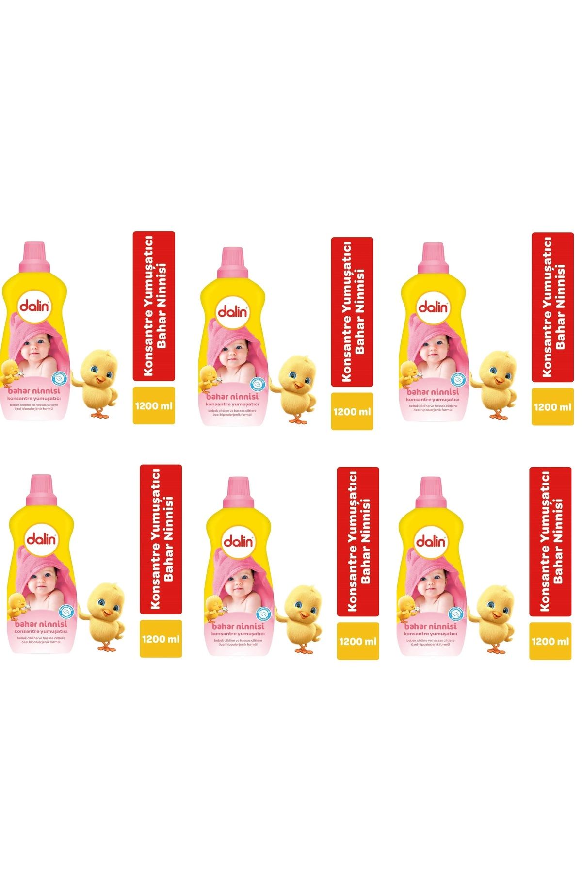 Dalin DALİN KONSANTRE YUMUŞATICI BAHAR NİNNİSİ 1200ML (6 ADET) (8690605055660)